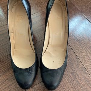 Worn Christian Louboutin 85mm Pumps-Size 41
